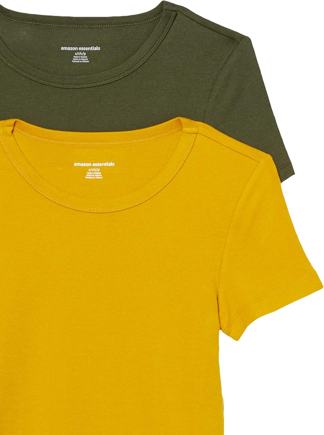 Amazon Essentials Women's Slim-Fit Short-Sleeve Crewneck T-Shirt, Pack of 2 - Image 6