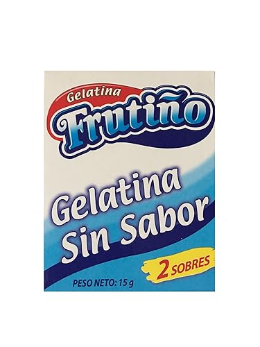 Frutiño Gelatina sin Sabor 2 Sobres (0.53 oz)