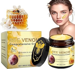 Crema de tratamiento de piel de veneno de abe...