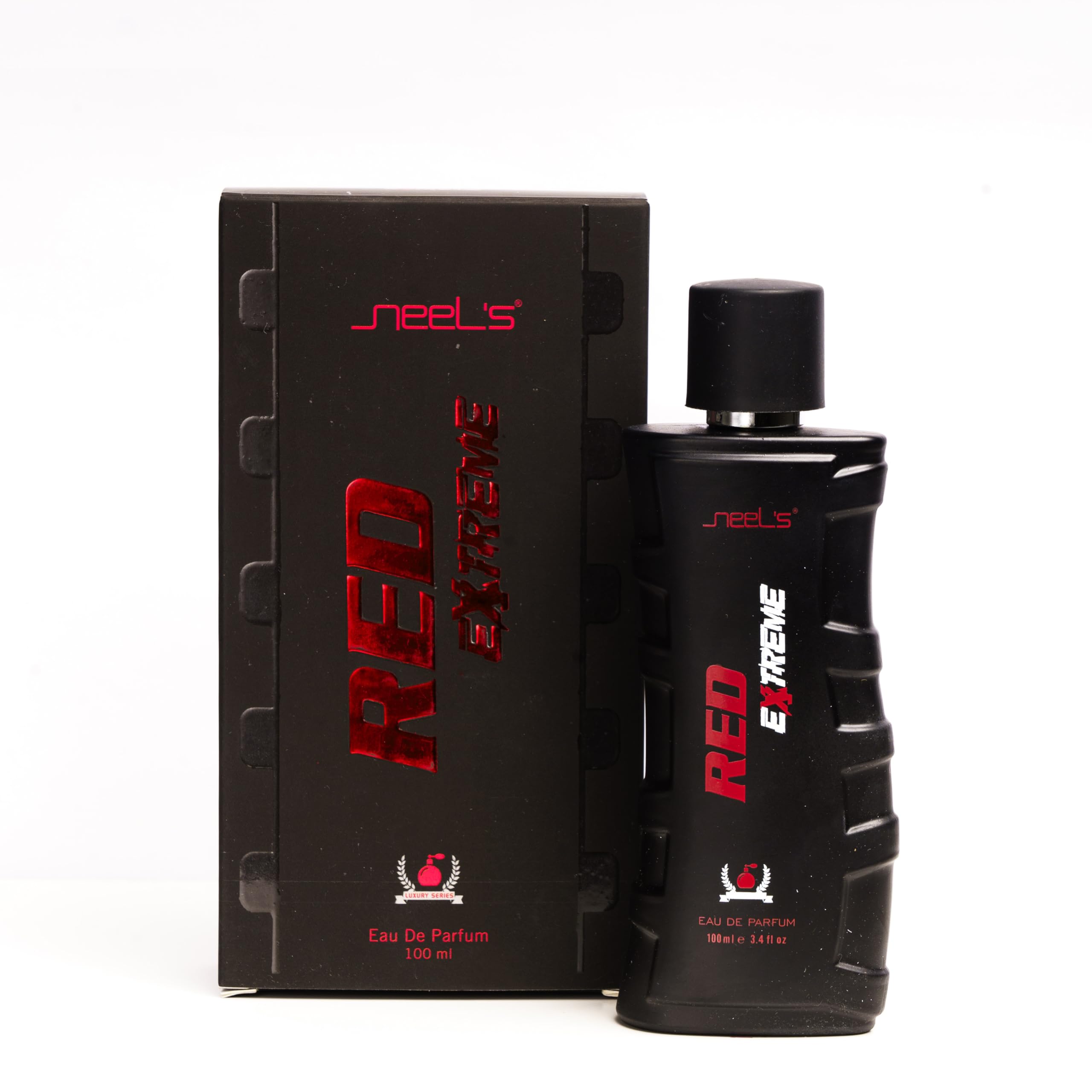 neels Red Xtreme Perfume for Unisex - Active, Bold & Legend, Premium Long Lasting Fragrance, Everyday Use | 100 ml | |Pack of 1|