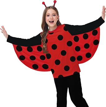 Girls Christmas Long Sleeve Shirts Xmas Graphic Tops Bat Wings Tee Shirts 5-14 Years