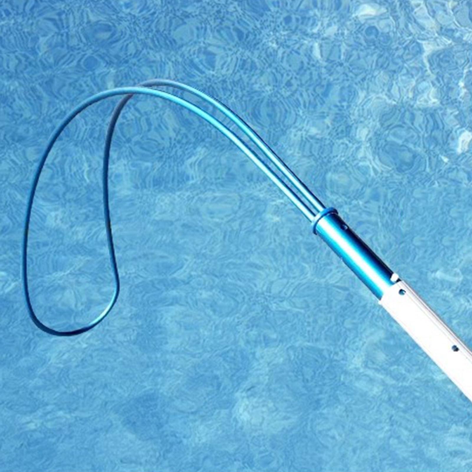 Pértiga de Rescate, pértiga telescópica de Seguridad para Piscinas - Equipo de Rescate de Emergencia de Aluminio para Piscinas, pértiga de Salvamento Extensible de 2 m con Gancho para una re