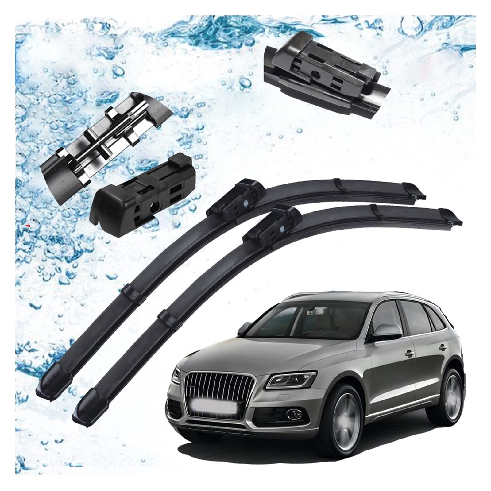 Essuie-glace avant pour auto Q5 brosses pare-brise balais 2009 2012 2015
