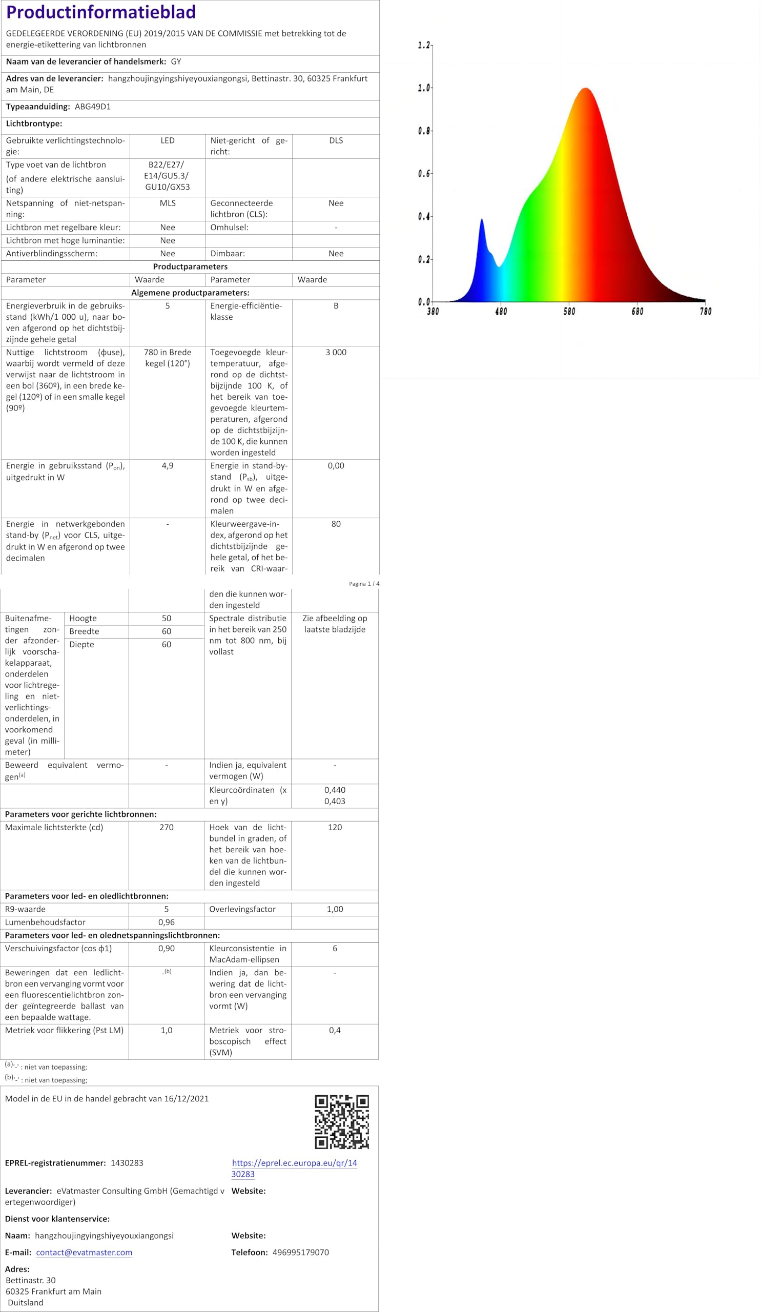 YindaLux Spot Encastrable LED 5W Extra Plat Spot LED Dimmable 68mm Éclairage Encastré Réglable