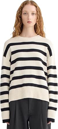 Everlane Women's Boxy Sweater in Everyday Cotton