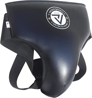 VADER Boxing Groin Guard Mens, MMA Muay Thai Kickboxing Groin Cup Abdominal Protector Martial Arts Training Jock Strap Abdo Gear Adult Youth