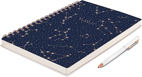 Vista 23 de Fringe Studio Pas Create 896029 - Diario espiral de piel sintética con diseño de mármol