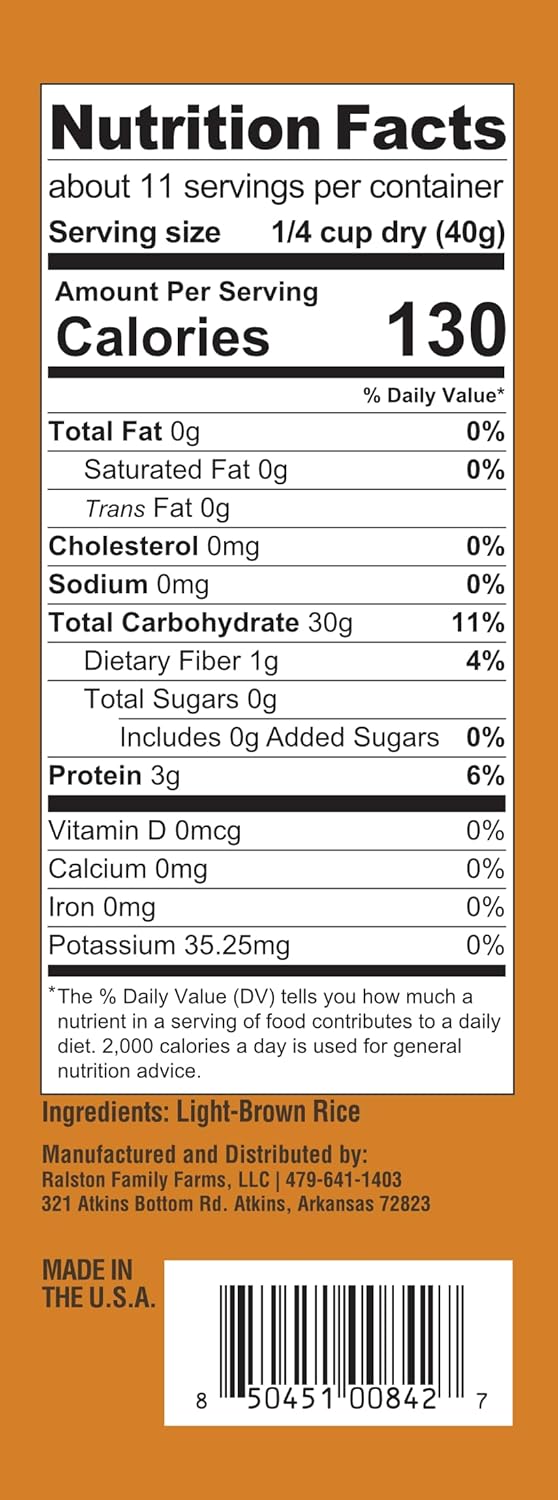 Ralston Family Farms Golden Rice Grits, 16 oz Carton: 6 Pack, American Grown, Non-GMO, Naturally Gluten Free
