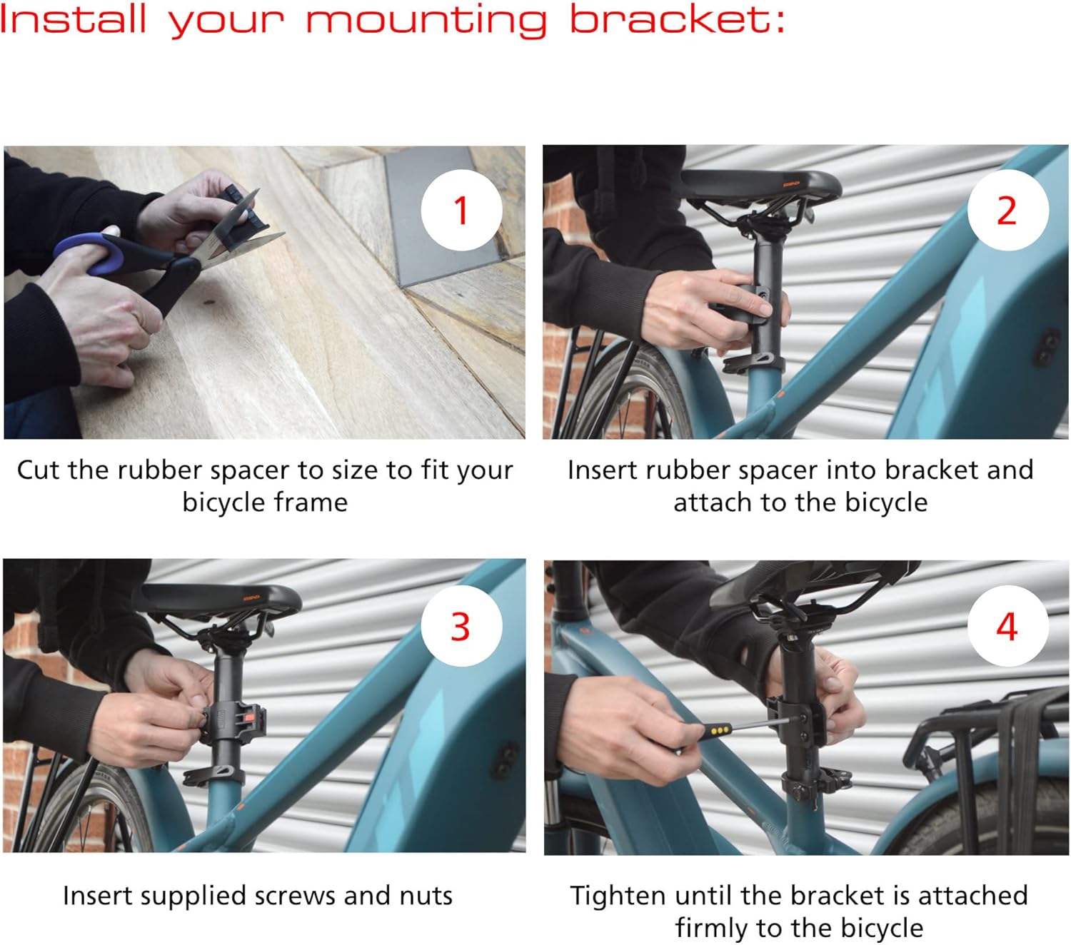 Sterling 152K Braided Steel Locking Cable, Black, 15 mm x 1.8 m