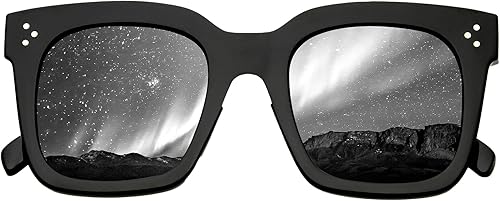 Miniatura 8 de zeroUV Lentes de sol polarizados para mujer, con protección UV400, estilo bohemio, grande, vintage, a la moda, atrevido, retro, clásico