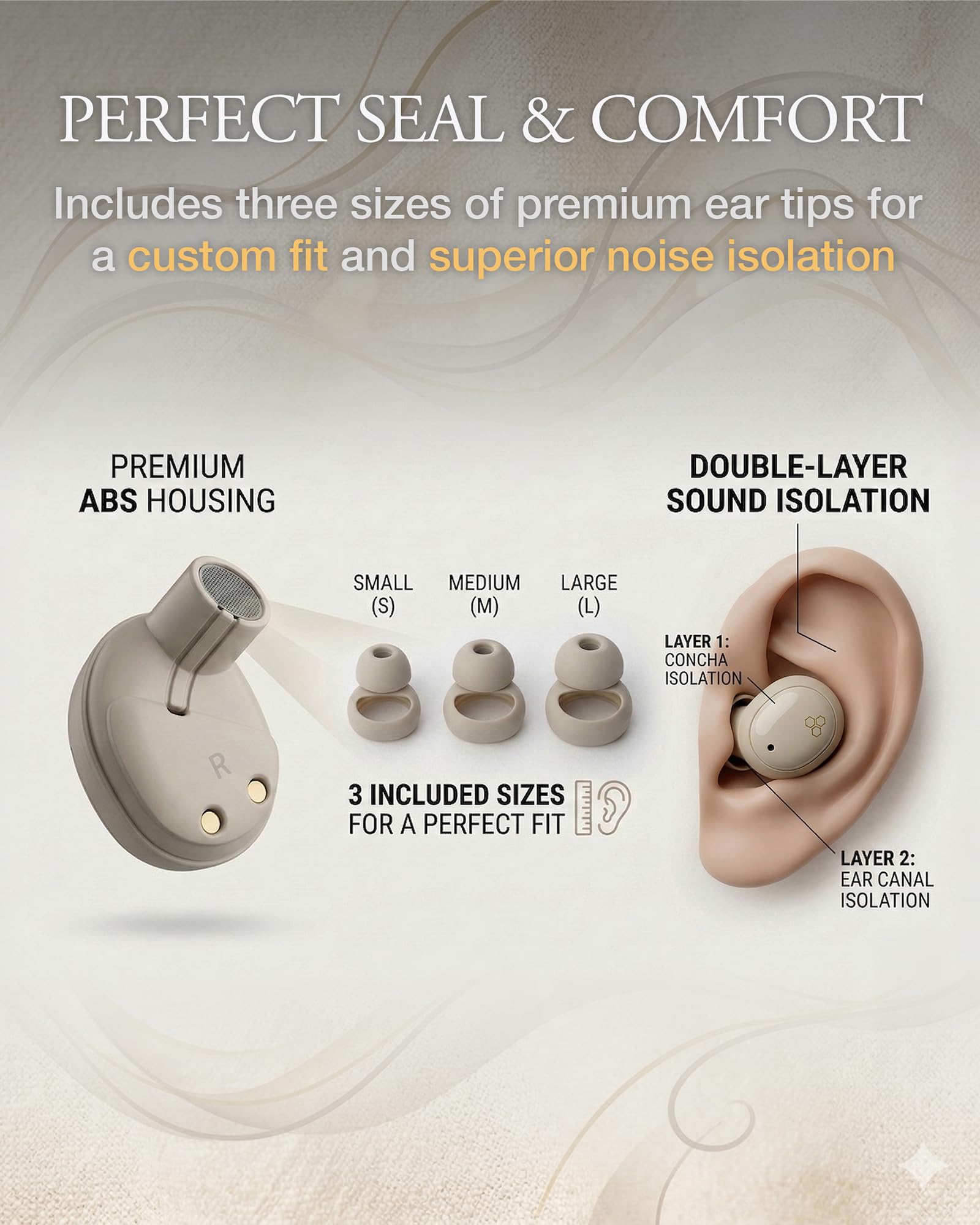 Amazon.com: Final Audio ZE500 True Wireless ASMR Earbuds - Ultra