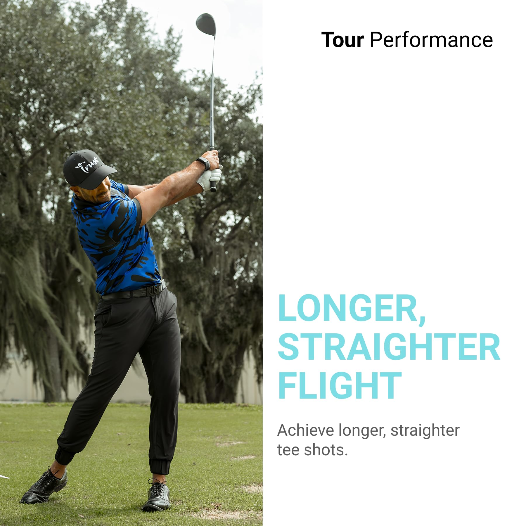 Trust Golfbälle Aurora - Auffällige Golfbälle, Weit und Gerade Fliegend, hohe Flugstabilität und Stoppkraft, Kristall-Urethan, Tour-Qualität, 3-Piece Dynamischer Kern, 12/48 Bälle