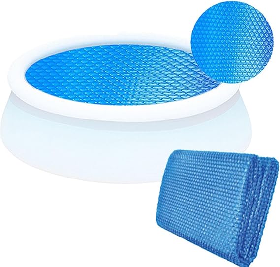 Round above Ground Swimming Pool Solar Cover Tarp,Protection Cover for