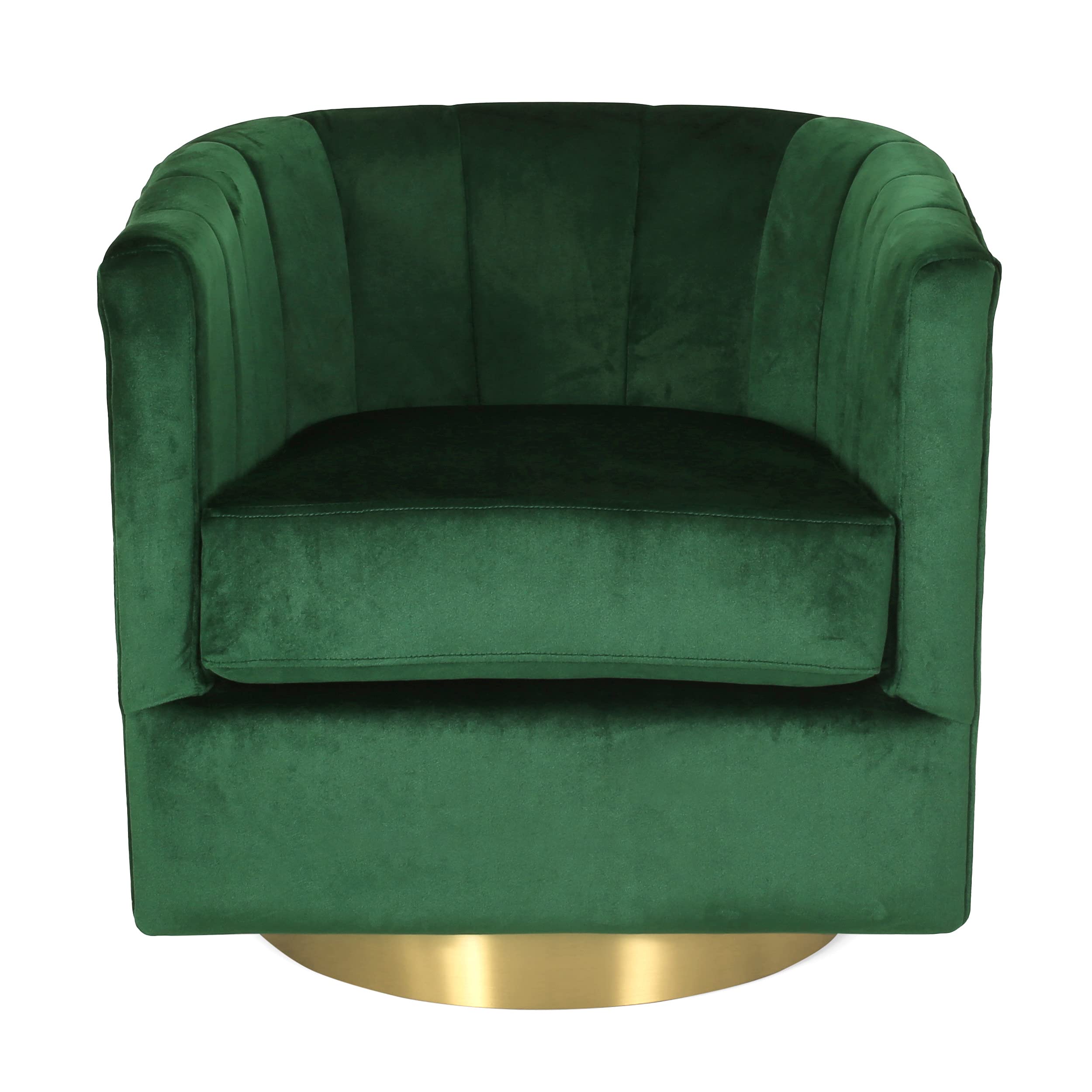 Christopher Knight Home Conrail Club Chair, Emerald + Copper