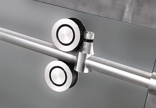 Miniatura 3 de Aston SDR978FRUW.UC-SS-6480 Langham XL - Puerta de ducha, acero inoxidable cepillado, esmerilado ultrabrillante