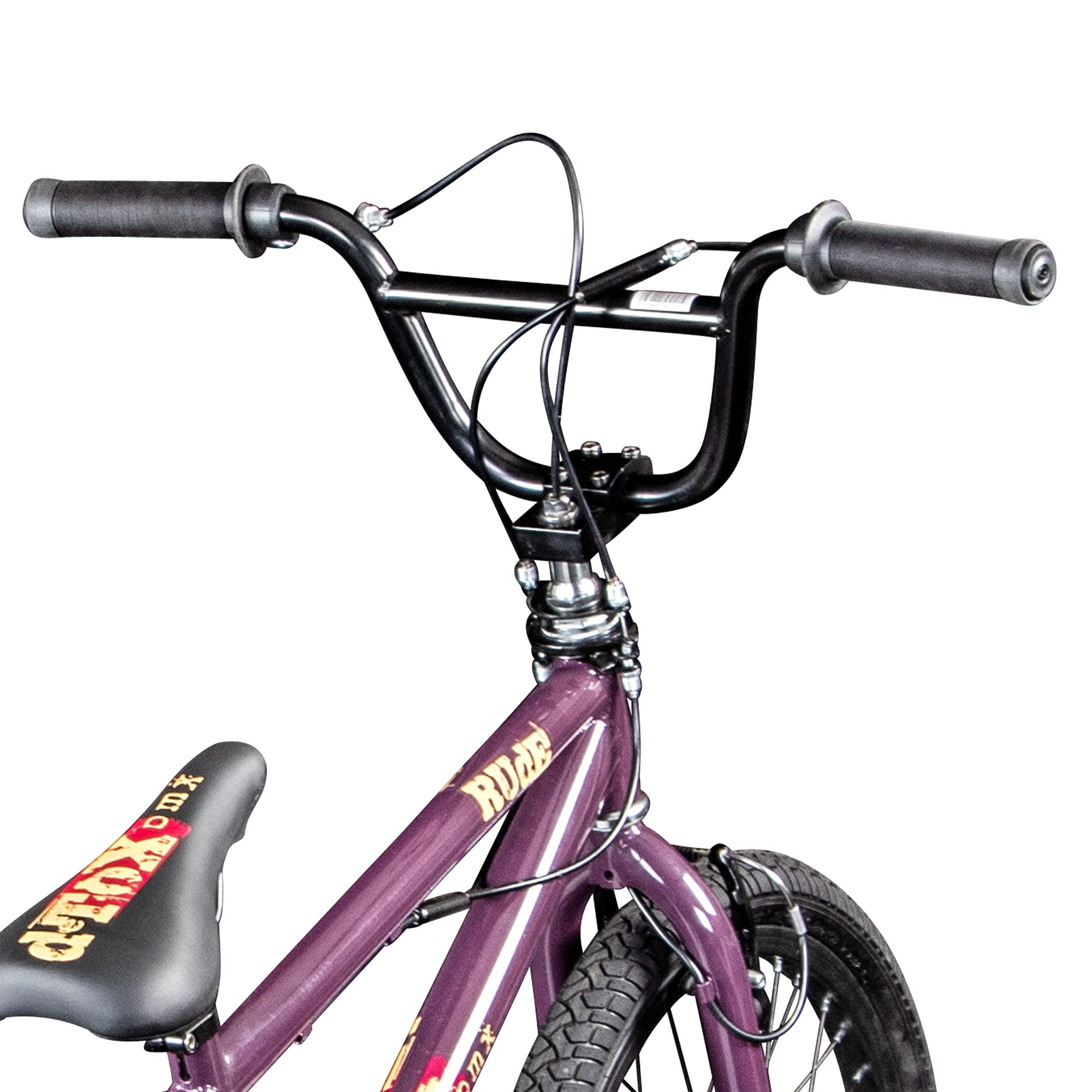 deTOX Rude BMX 20 Zoll BMX Fahrrad Bike Jungen Kinderfahrrad Kinder BMX-Räder mit Rotor Rad Dirt Freestyle mit Pegs Singlespeed ab 140 cm