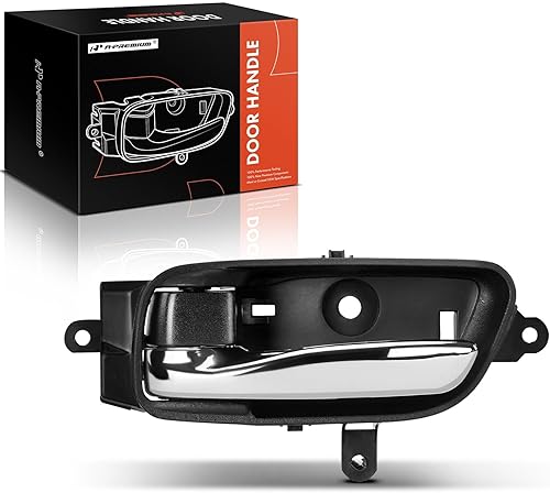 A-Premium Manija de puerta interior delantera o trasera izquierda del conductor compatible con Nissan Altima 2013-2018, Pathfinder, Armada, Maxima,