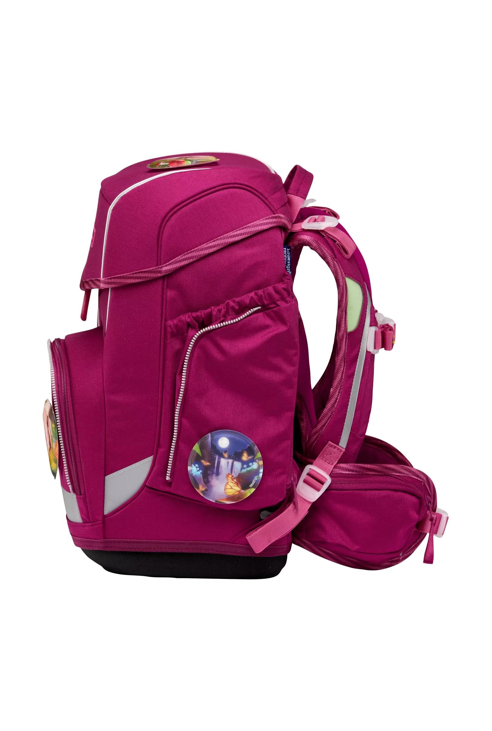 ergobag cubo Schulranzen Set 5-TLG. WaldzauBär