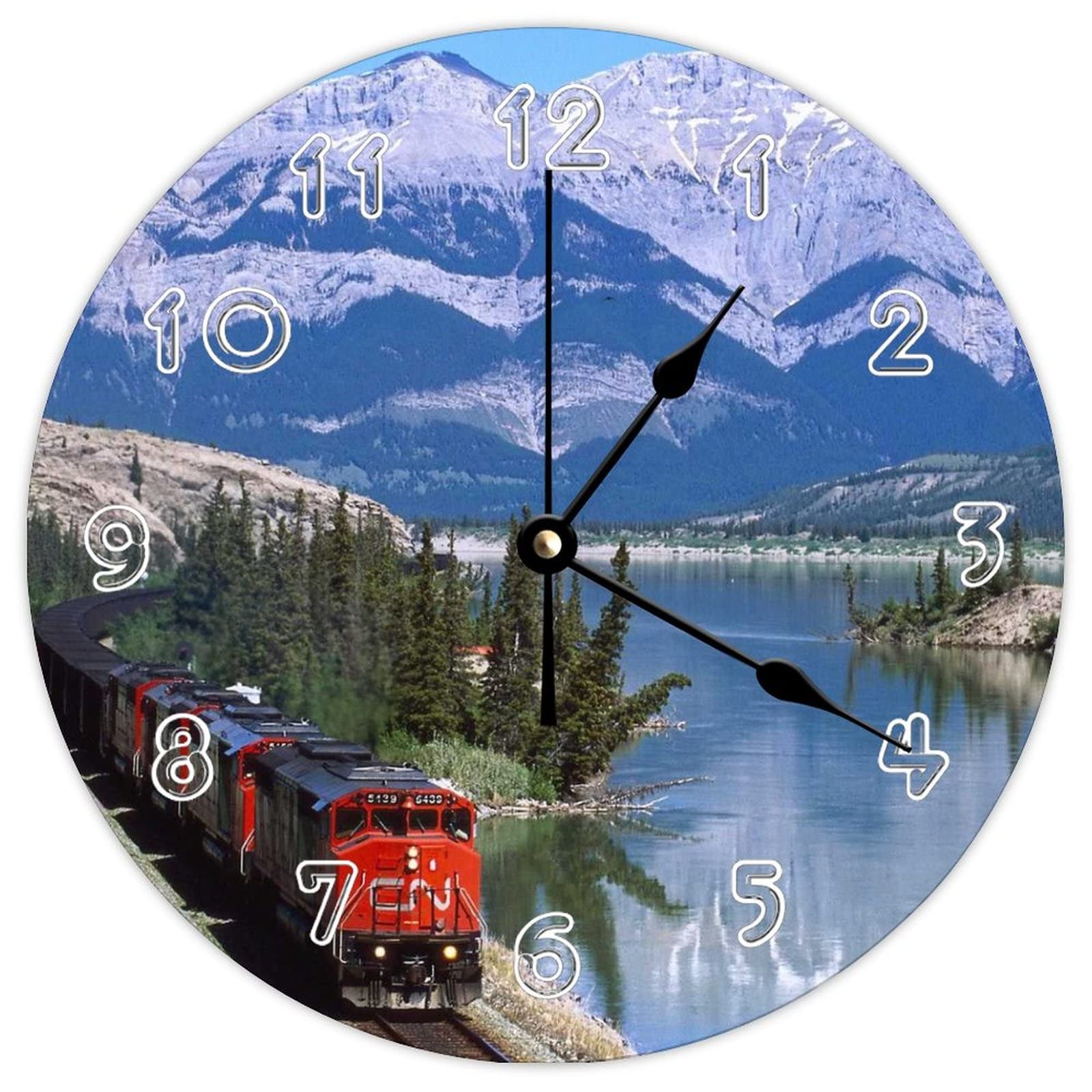 Horloge murale arbre de Noël idée cadeau déco bureau