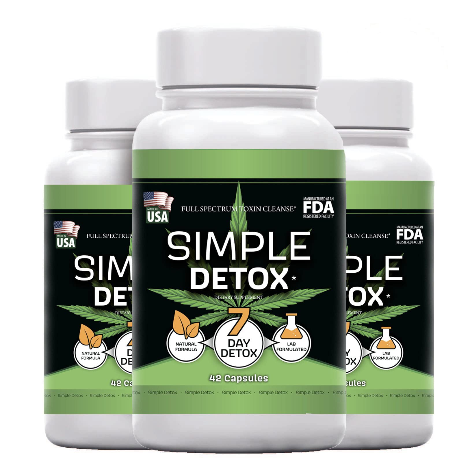 Amazon.com: Simple THC Detox 7-Day (3 Pack) Strong Fast Acting
