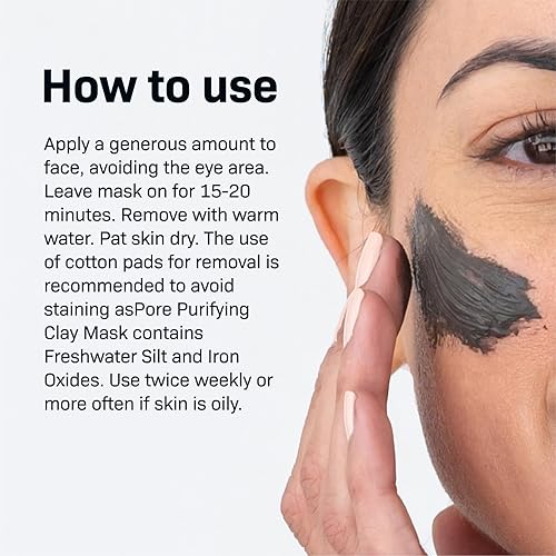 Miniatura 3 de Revision Skincare Máscara de arcilla purificadora de poros limpieza profunda y tratamiento de refinación para una tez lisa y pulida color negro el