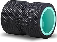 Chirp Wheel 4-Inch Foam Roller: Spine-Friendly Back Stretcher for Neck Relief, Lumbar Decompression, 500lbs Support, Mint