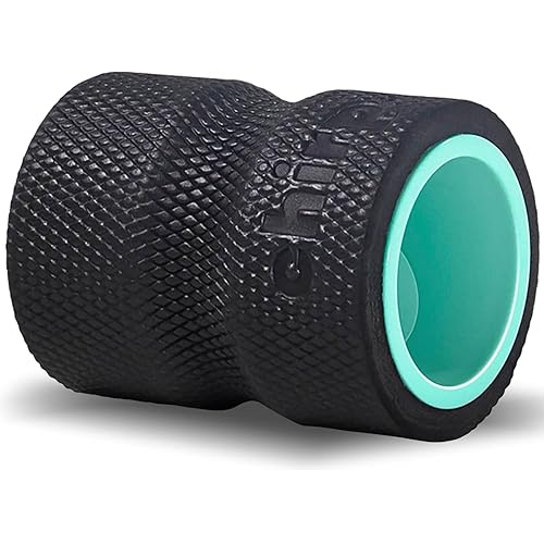 Chirp Wheel Foam Roller – Targeted Back & Neck Relief, Lumbar Spine Stretcher, Spinal Decompression Back Stretcher, Massage Roller with Density Foam for Physical Therapy, Supports 500lbs, 4-Inch Mint