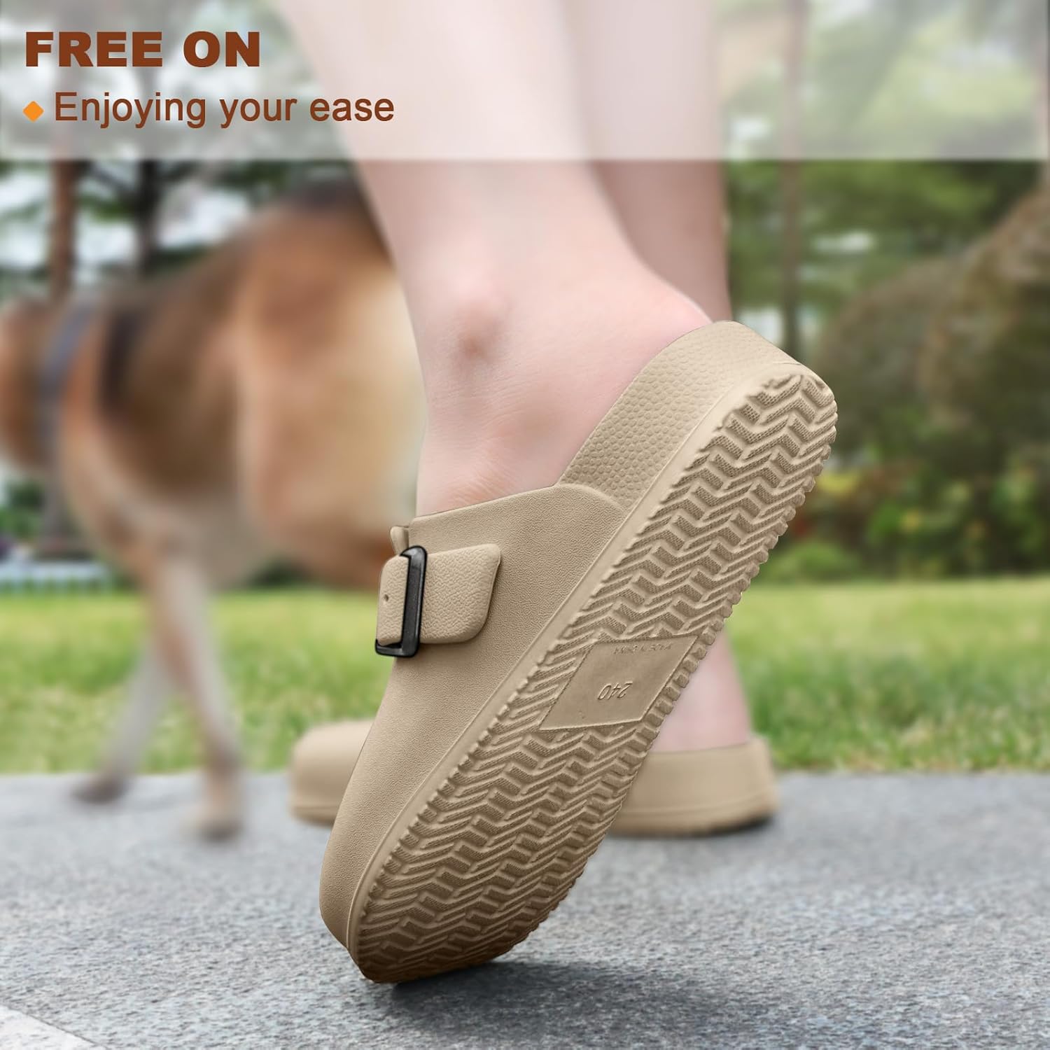 KEMISANT Women Clogs,Comfortable Mules Sandals Slippers Nurse Garden Shoes Unisex for Men Cushioned Support - Image 5