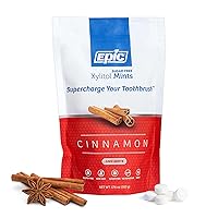 Vista 10 de Epic Mentas de Xilitol 100% - Sin Aspartamo, Sin Azúcar - Mentas con Sabor a Canela, 55 Piezas (Paquete de 5)