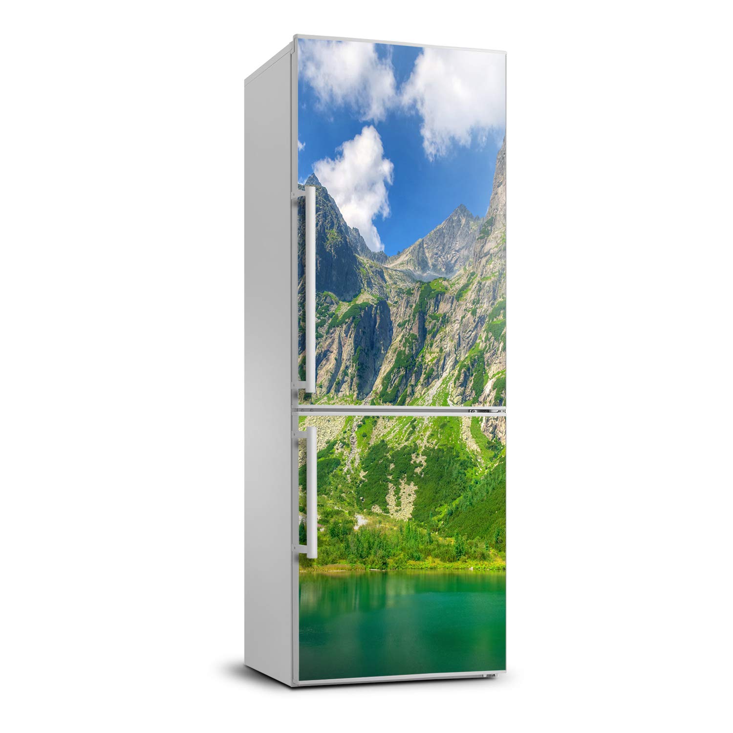 Oculte imperfecciones del refrigerador con este vinilo de 70x190 cm de fácil instalación