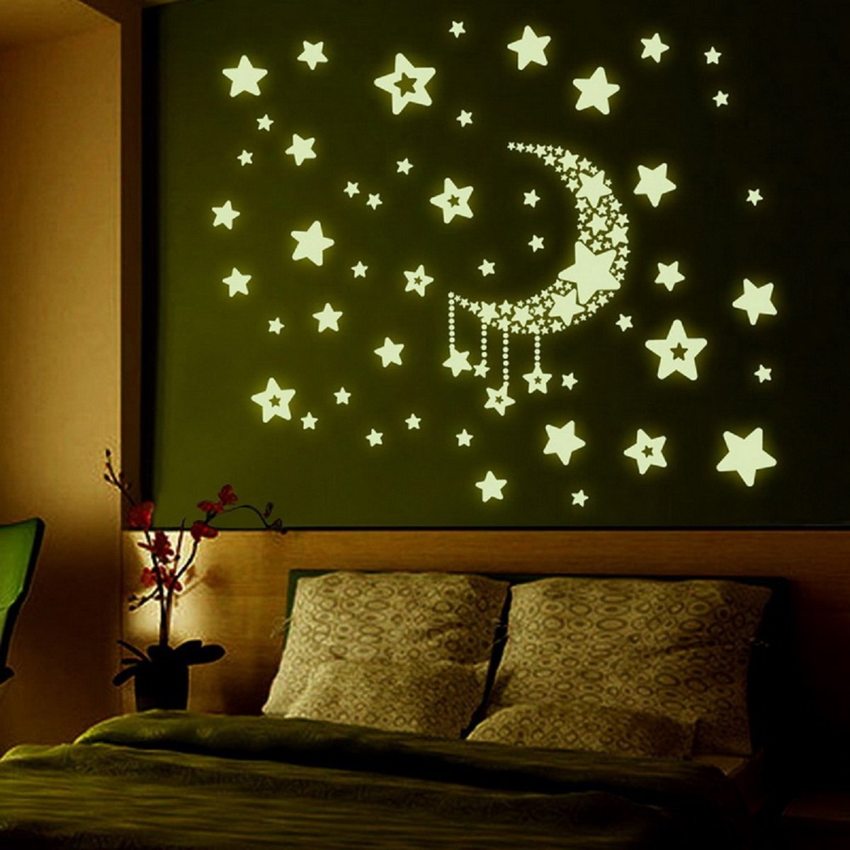Indian Royals Luminous Stars Radium Stickers for Bedroom, Radium Sticker, Stars for Ceiling, Ceiling Stars Radium Stickers, Radium Stars and Moons for Bedroom, Ceiling Stickers for Bedroom (B07H3RMY1K) Amazon Price History, Amazon Price Tracker