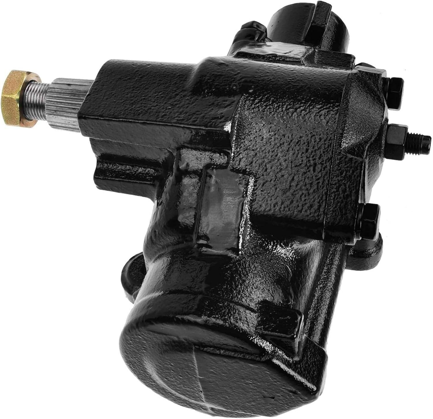 Power Steering Gear Box for Lincoln for Continental 1970-1979 for Mark III 1968-1971 for Mark IV 1972-1976 for Mark V 1977-197 Steel/Aluminum-Casting Material Black 276541 27-6541