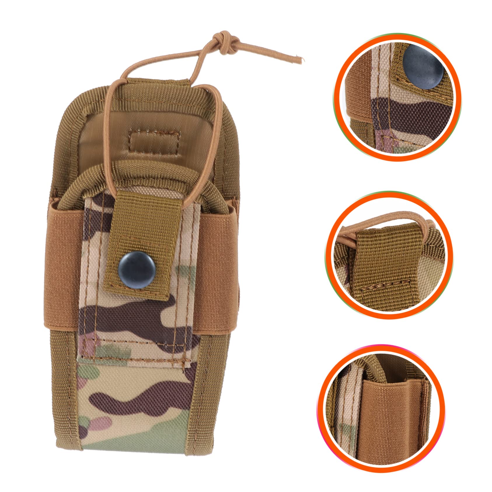 Hemobllo 3pezzi Porta Radio Portatile Oxford Astuccio Per Ricetrasmettitore Borsa Cinturino Per Attività All Aperto Design Pratico e Maneggevole Adatta Per Ciclismo e Escursionismo