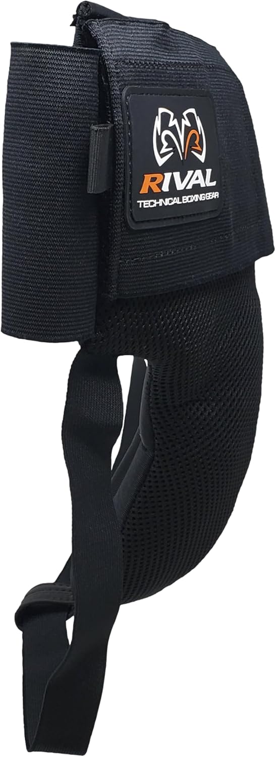 RIVAL Boxing RNFL2 No Foul Groin Protector, 3D Mesh Construction, Abdominal Protection, 3” Wide Elastic Wrap-Around Fit, One Size Fits Most