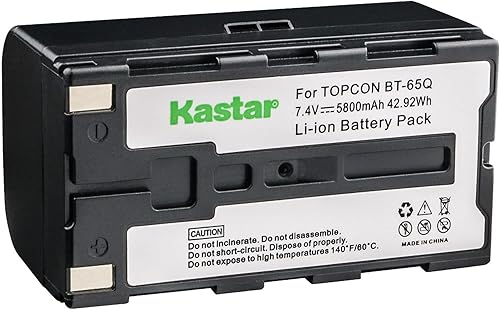 Miniatura 2 de Kastar Paquete de 1 batería de repuesto para Topcon Survey Instrument Total Stations FC-200 FC-2200 FC-2500 GPT-7000i GTS-750 GTS-751 GPT-7500