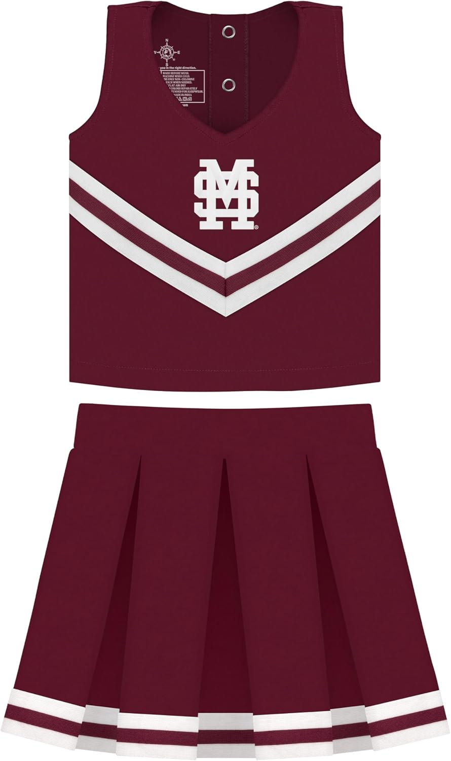 College Baby Youth Cheerleader Dress-3 Piece Set Top/Skirt/Bloomer