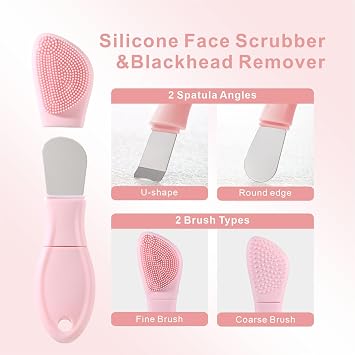 Silicone Face Scrubber & Blackhead Remover