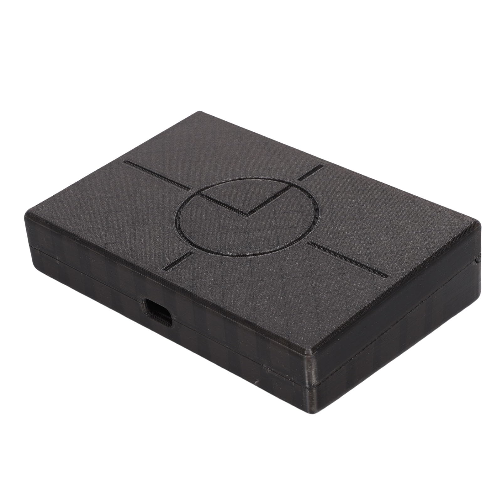 Jiawu Étui de Rangement Antichoc de qualité Supérieure, adapté à la Console de Jeu Rétro Flip 2, Boîte de Voyage de Protection pour Les Joueurs, PETG, Noir