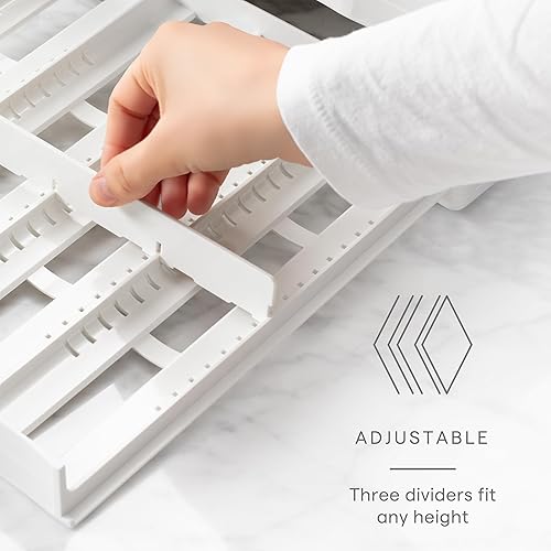 Miniatura 2 de YouCopia SpiceStack - Organizador ajustable para especias, 24 botellas de condimentos y especias para armario de cocina y organización de despensa