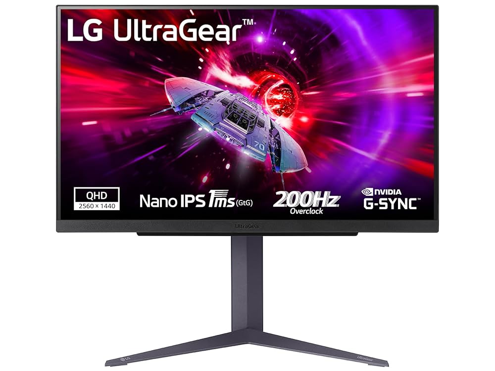 LG Ultragear™ 27GS85Q-B Gaming PC Monitor 27 inch - IPS