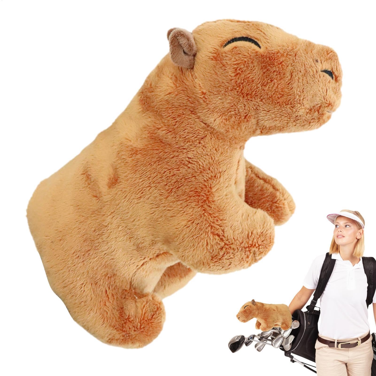 El Club de Golf Cubre Capybara - Copa Heasreau Golf Club de Golf, Aficionado al Golfista para Protección de Club adicional, Accesorios de Golf, Accesorios de Golf