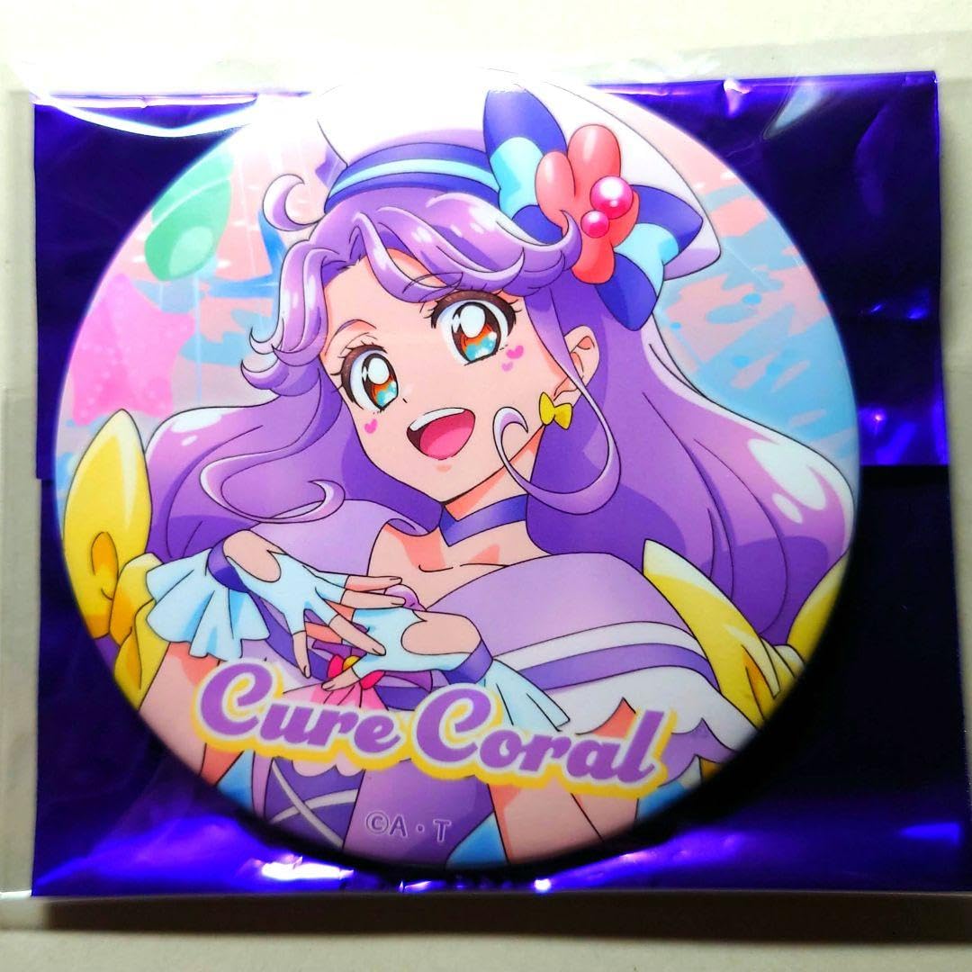Amazon.co.jp: 全プリキュア展 缶バッジ キュアコーラル : おもちゃ