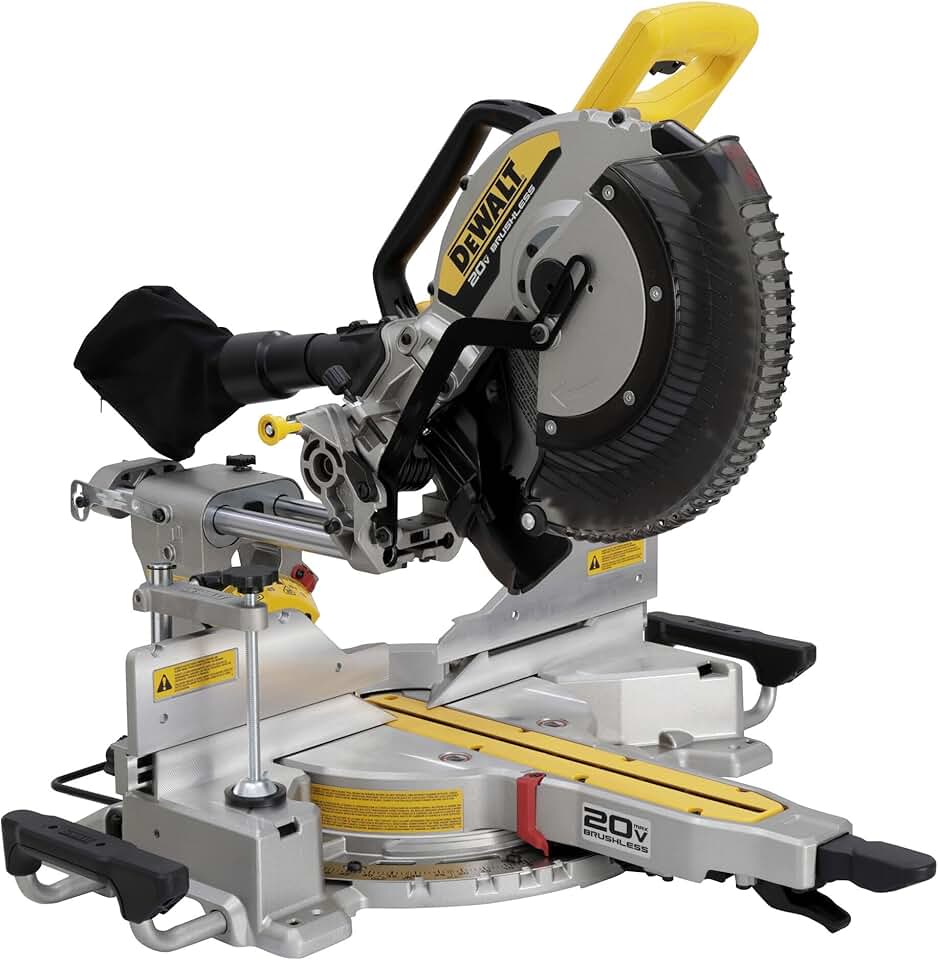DEWALT 20V MAX XR 12 inch Double Bevel Sliding Miter Saw