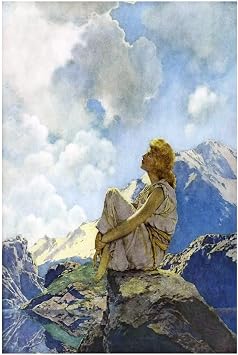 iCanvas Morning Gallery-Wrapped Canvas Giclee by Maxfield Parrish