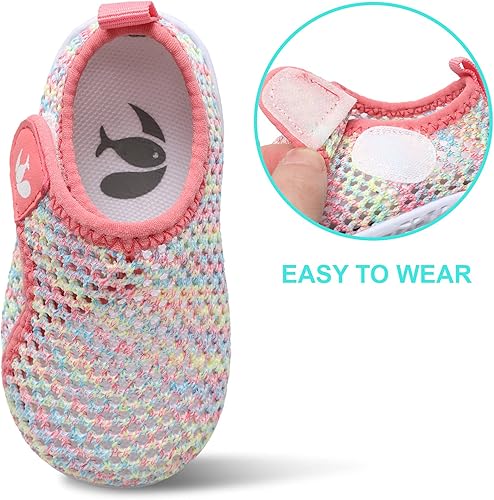 Miniatura 5 de FEETCITY Zapatos Deportivos Acuáticos para Bebés Niños y Niñas Descalzos Calcetines Acuáticos para Niños de Secado Rápido Zapatos para Playa