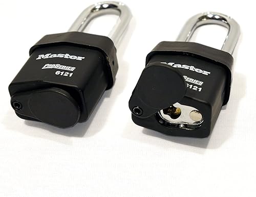 Miniatura 3 de Master Lock - Tres (3) candados de alta seguridad serie Pro 6121NKALF-3 con tecnología BumpStop