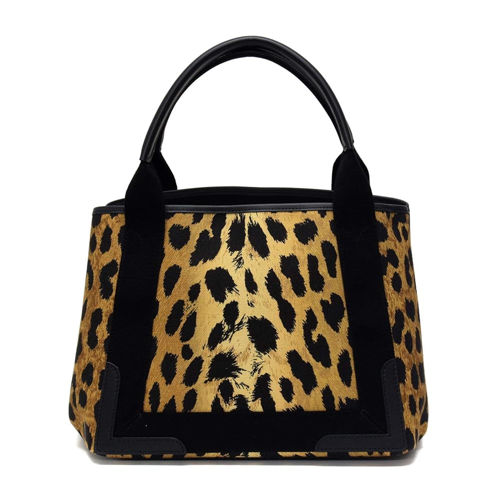 ⭐️ 極美品 バレンシアガ ネイビーカバス XS トート バッグ ヒョウ柄 Amazon | (バレンシアガ)BALENCIAGA NAVY CABAS S トートバッグ