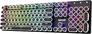 Redragon K710 Wireless Typewriter Mechanical Gaming Keyboard, RGB, 3-Mode