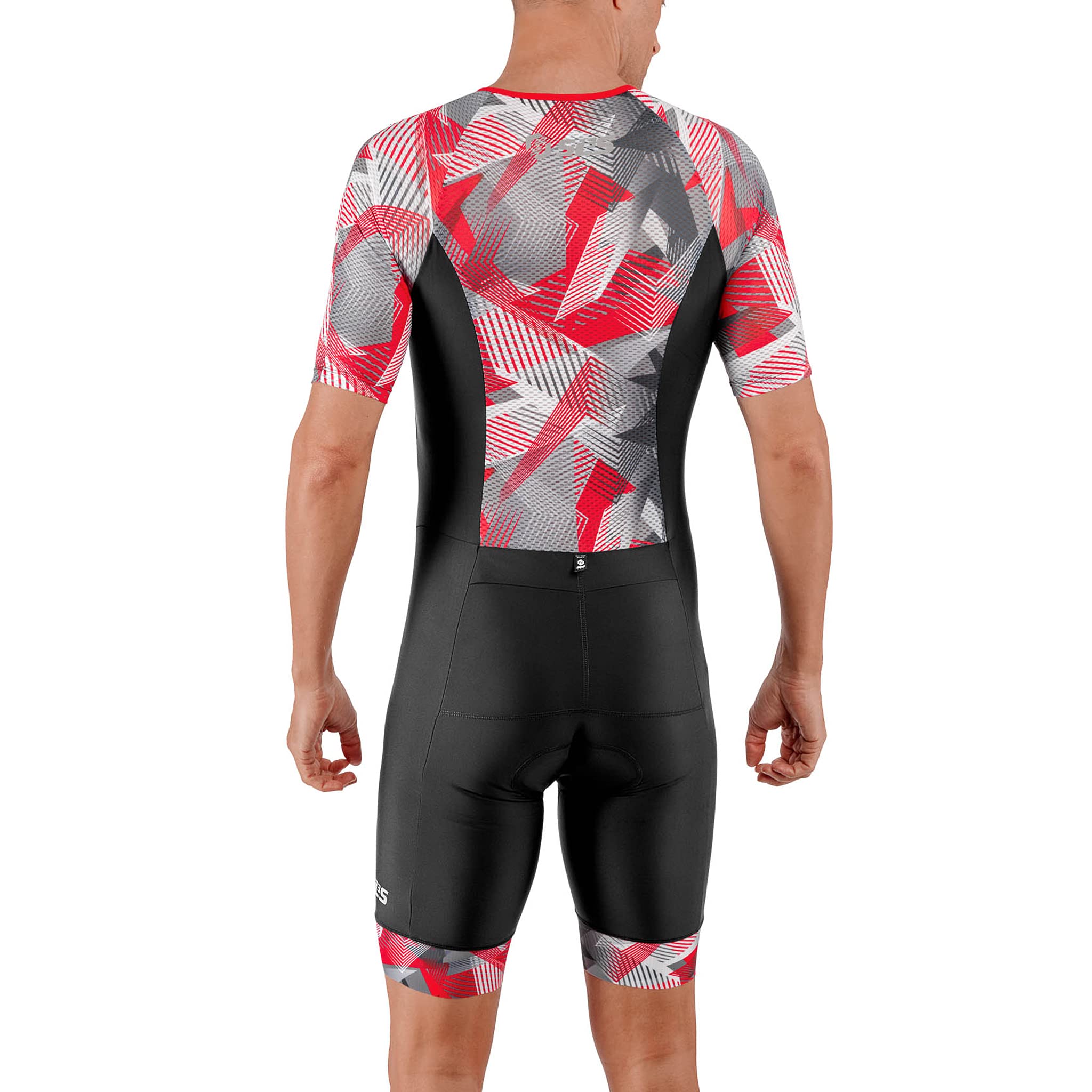 SLS3 Combinaison de Triathlon Pour Homme - Manches Aérodynamiques, Pro FX Fabrics - Qualité Supérieure