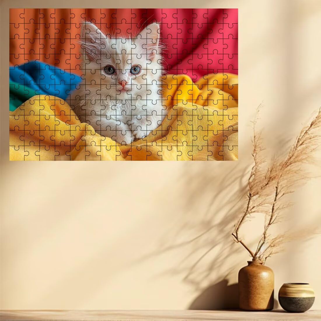 Puzzle 3000 elementów dla dorosłych, puzzle 3000 elementów kota, urocze puzzle dla dorosłych z wykwintnym pudełkiem do pakowania, gry edukacyjne, duże drewniane puzzle na prezent dla kobiet, dekoracje